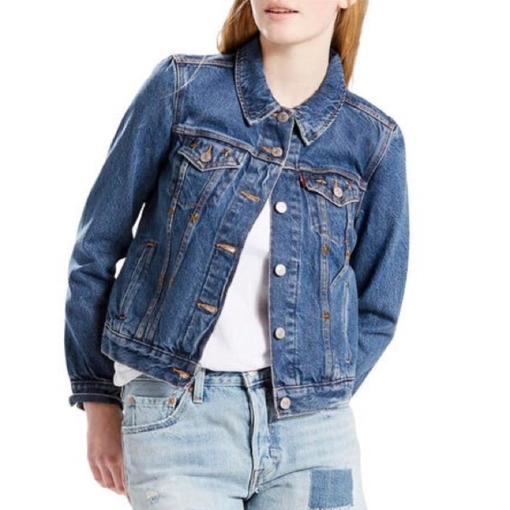 Vintage Levi’s blue jean denim jacket